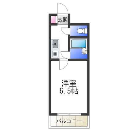 ヴィラリビエール堺の物件間取画像